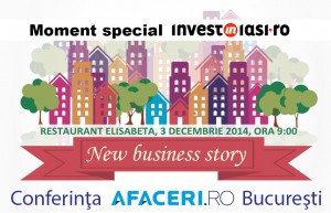 Moment special Invest in Iasi in cadrul Conferintei Afaceri.ro Bucuresti
